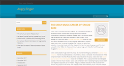 Desktop Screenshot of angryfinger.org